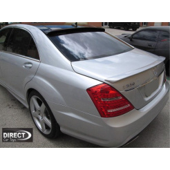 Stock ABS L Type Roof Spoiler Wing For 2007~13 MERCEDES BENZ W221 S-CLASS Sedan 