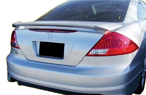 Flat Black 522ET PUF Rear Trunk Spoiler Wing For 2006~07 Honda Accord K11 Coupe