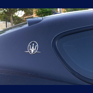2007-2017 Maserati GranTurismo Tesoro Style Rear Roof Glass Spoiler