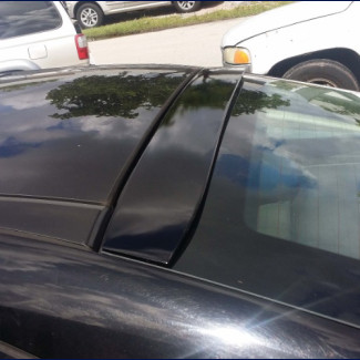 2001-2007 Mercedes C-Class Coupe Euro Style Rear Roof Spoiler