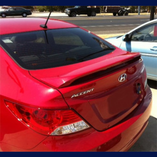 2012+ Hyundai Accent Rear Wing Spoiler w/Brake Light