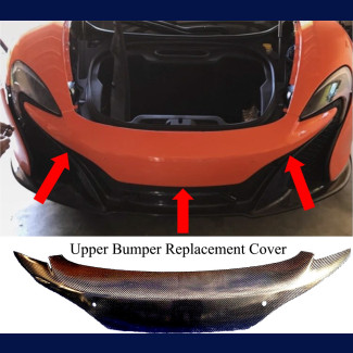2015-2017 McLaren 650 650S Factory Style Front Top Bumper Cover 
