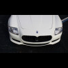 2009-2012 Maserati Quattroporte Euro Style 2pc Front Bumper Lip Spoilers
