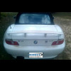 1996-2002 BMW Z3 Euro Style 2 post Rear Wing Spoiler