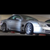 2002-2011 Mercedes SL L-Style Side Skirts