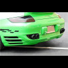 2006-2008Porsche 911 / 997 Turbo Euro Sport Rear Skirt Valance