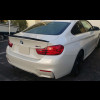 2014-2017 BMW 4-Series M4 Factory Style Rear Lip Spoiler in Carbon Fiber